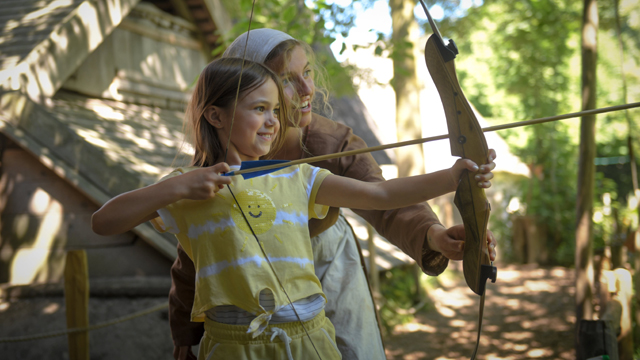 Archeon boogschieten