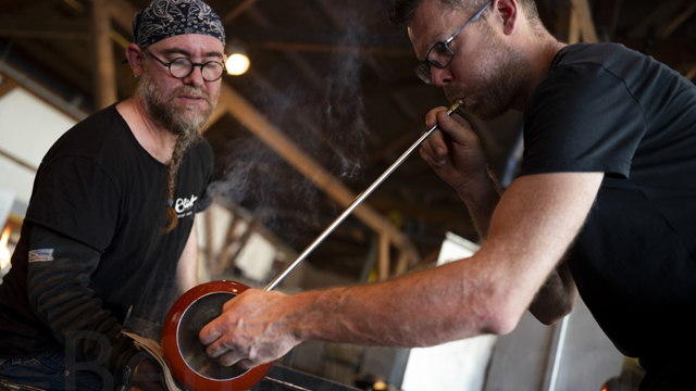 Glasmuseum Glasbewerken blazen